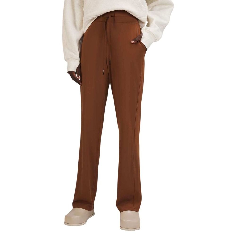 Lululemon Roasted Brown Ready to Rulu Straight Leg High Rise Pant Size 6